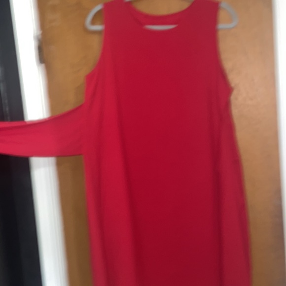 Prettygarden red tie layered dress - Picture 3 of 6
